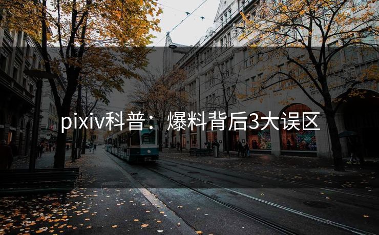 pixiv科普：爆料背后3大误区